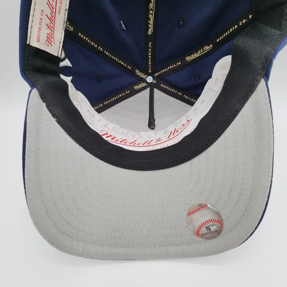 New York Yankees Mitchell & Ness Pro Pinch Fit Snapback Hat Embroidered‎ Cap NEW